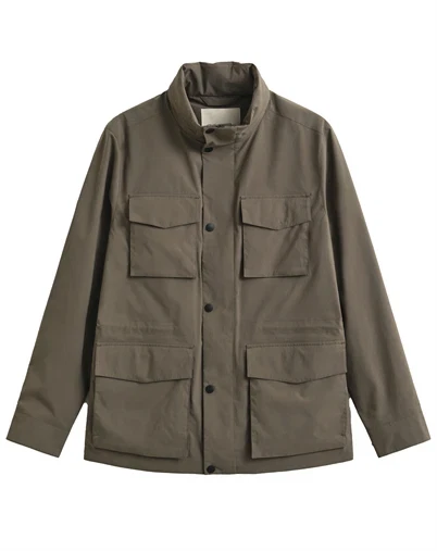 Gant - Lightweight 4-Pocket Jakke - Faded Taupe